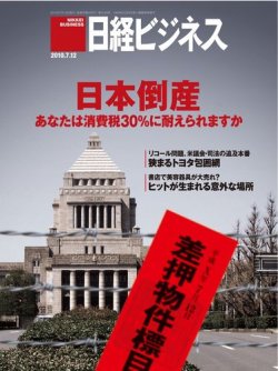 日経ビジネス 2010年07月12日発売号 表紙