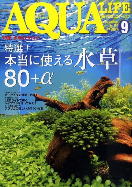 アクアライフ 9月号 (発売日2010年08月11日) 表紙