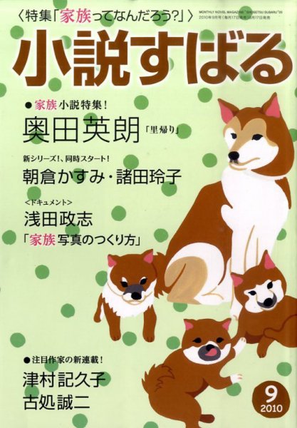 小説すばる 9月号 (発売日2010年08月17日) 表紙