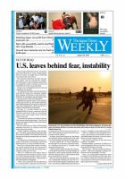 The Japan Times / The New York Times Weekend Edition Vol，50 №34 表紙
