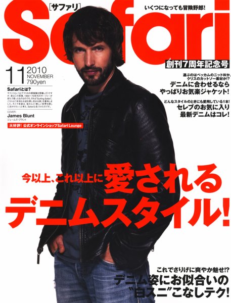 Safari（サファリ） 11月号 (発売日2010年09月24日) 表紙