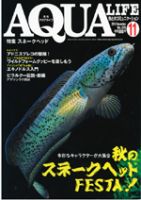 アクアライフ 11月号 (発売日2010年10月09日) 表紙