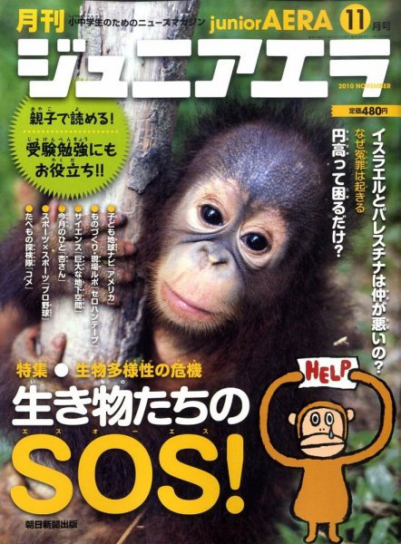 ジュニアエラ （juniorAERA） 11月号 (発売日2010年10月15日) 表紙
