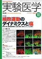 実験医学 10月 Vol. 21 No. 15 (発売日2003年09月01日) 表紙