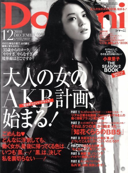 Domani（ドマーニ） 12月号 (発売日2010年11月01日) 表紙