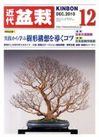 月刊 近代盆栽 12月号 表紙