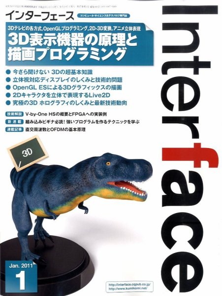 Interface（インターフェース） 1月号 (発売日2010年11月25日) 表紙