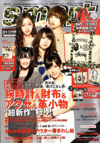 smart（スマート） 1月号 (発売日2010年11月24日) 表紙