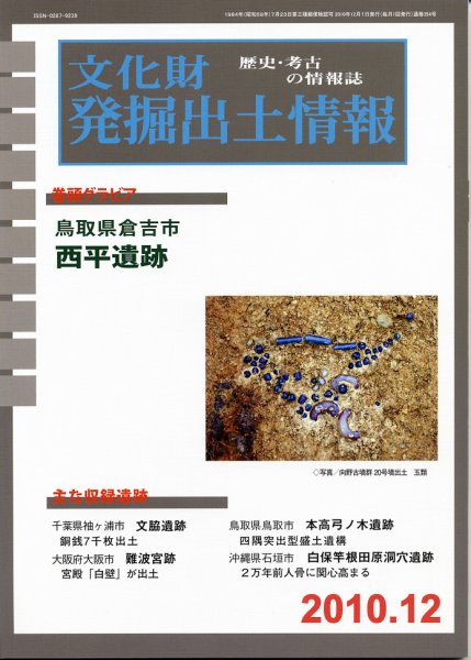 文化財発掘出土情報 12月号 (発売日2010年12月01日) 表紙