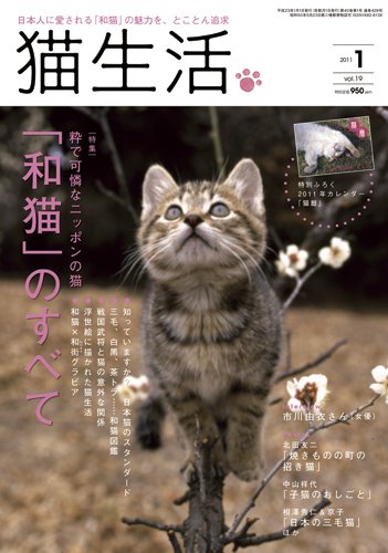 猫生活 2011年1月号 (発売日2010年12月12日) 表紙