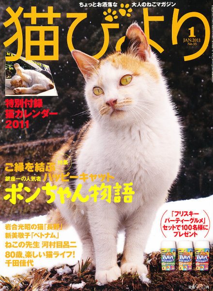 猫びより 55号 (発売日2010年12月11日) 表紙