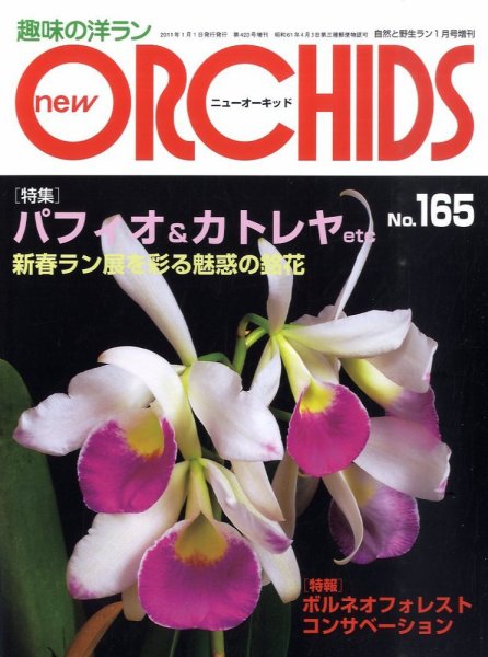 new ORCHIDS(ニュー・オーキッド)  165号 (発売日2010年12月22日) 表紙