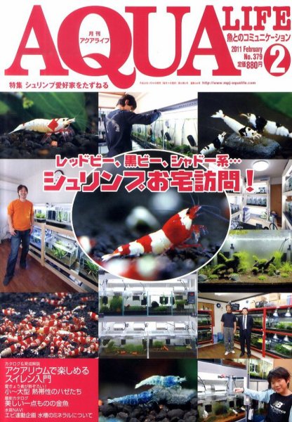 アクアライフ 2月号 (発売日2011年01月11日) 表紙