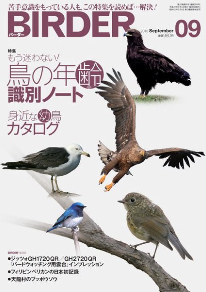 BIRDER（バーダー） 2010年9月号 (発売日2010年08月16日) 表紙