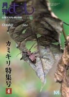 月刊むし 404 表紙