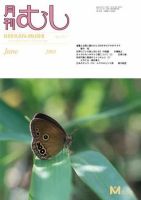 月刊むし 412 表紙