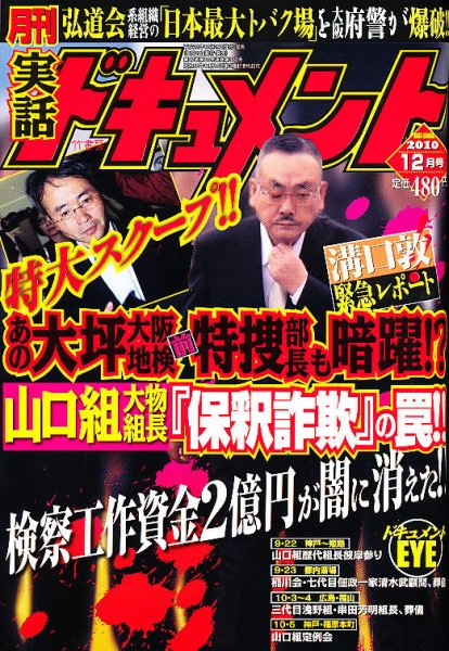実話ドキュメント 12月号 (発売日2010年10月29日) 表紙