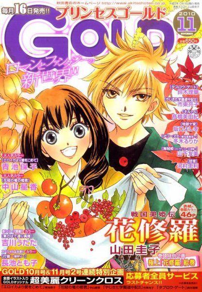 プリンセスGOLD (ゴールド) 11月号 (発売日2010年10月16日) 表紙