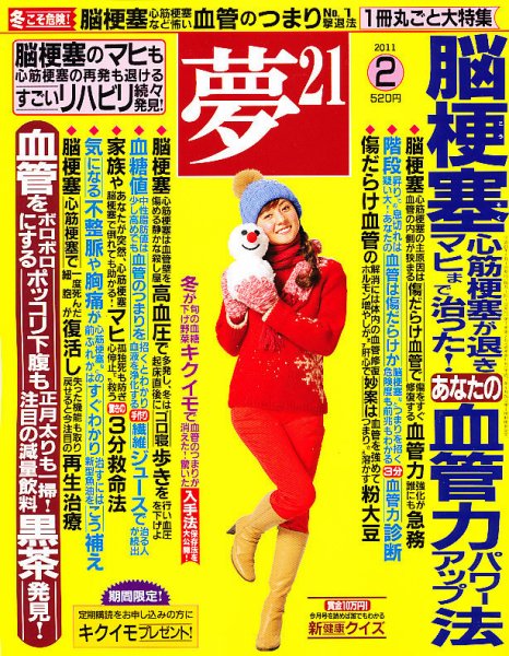 夢21 2月号 (発売日2010年12月27日) 表紙