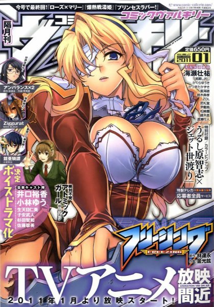ヴァルキリー 1月号 (発売日2010年11月27日) 表紙