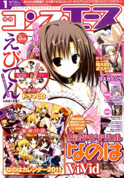コンプエース 1月号 (発売日2010年11月26日) 表紙
