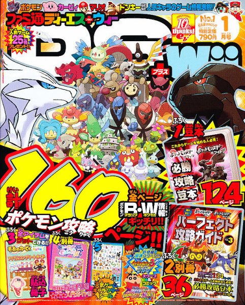 ファミ通DS＋Wii 1月号 (発売日2010年11月20日) 表紙