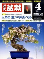 月刊 近代盆栽 4月号 表紙