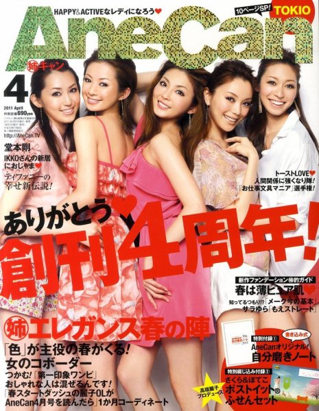 AneCan（姉キャン） 4月号 (発売日2011年03月07日) 表紙