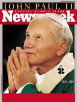 ニューズウィーク英語版 Newsweek April 11-18 2005 表紙