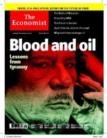 英国The Economist（エコノミスト） Feb 26th 2011 表紙