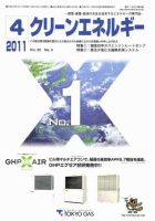 クリーンエネルギー 4月号 表紙