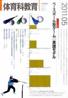 体育科教育 5月号 表紙