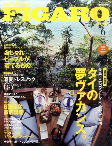 フィガロジャポン(madame FIGARO japon) 6月号 (発売日2011年04月20日) 表紙
