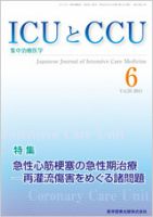Intensive Care NEXT Vol.35 No.6 表紙