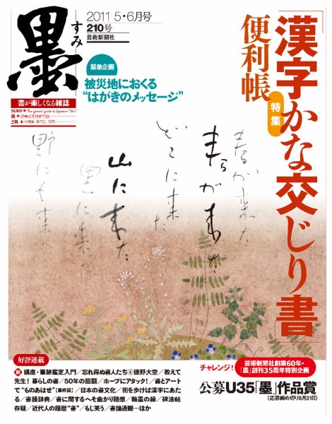 墨 210号 (発売日2011年04月30日) 表紙