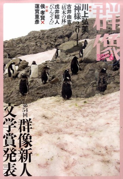 群像 6月号 (発売日2011年05月07日) 表紙