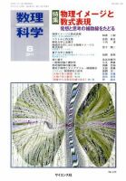 数理科学 6月号 表紙