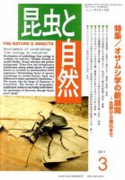 昆虫と自然 3月号 表紙