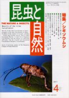 昆虫と自然 Vol. 46  No. 5 表紙