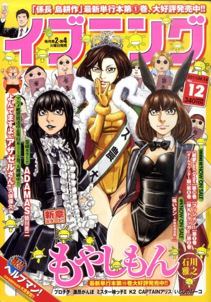 イブニング 6/14号 (発売日2011年05月24日) 表紙