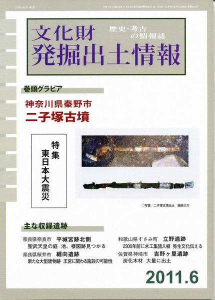 文化財発掘出土情報 6月号 (発売日2011年06月01日) 表紙