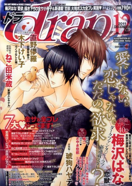 drap（ドラ） 12月号 (発売日2011年10月31日) 表紙