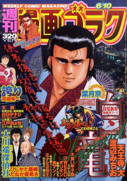 週刊漫画ゴラク 6/10号 (発売日2011年05月27日) 表紙