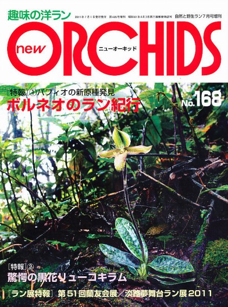 new ORCHIDS(ニュー・オーキッド)  168号 (発売日2011年06月21日) 表紙