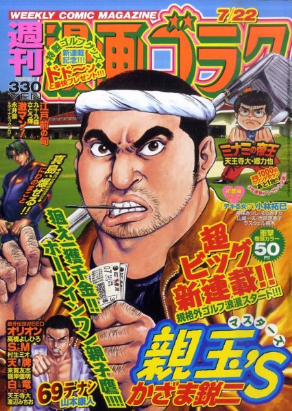 週刊漫画ゴラク 7/22号 (発売日2011年07月08日) 表紙
