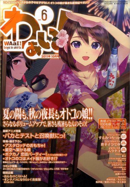 わぁい！ vol.6 (発売日2011年08月25日) 表紙