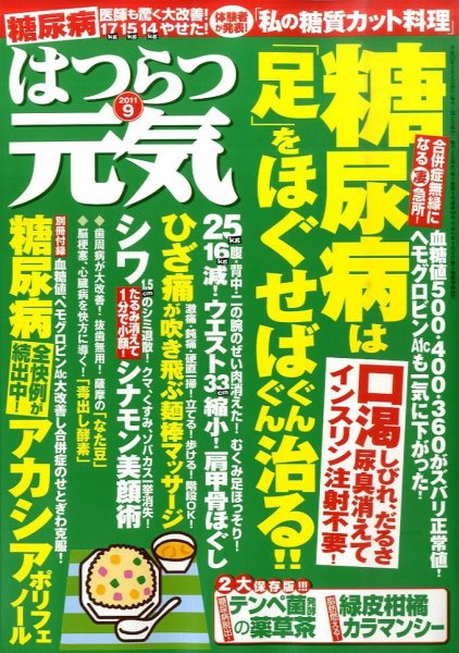 はつらつ元気 9月号 (発売日2011年08月02日) 表紙