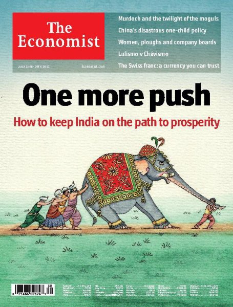 英国The Economist（エコノミスト） July 23th 2011 (発売日2011年07月23日) 表紙