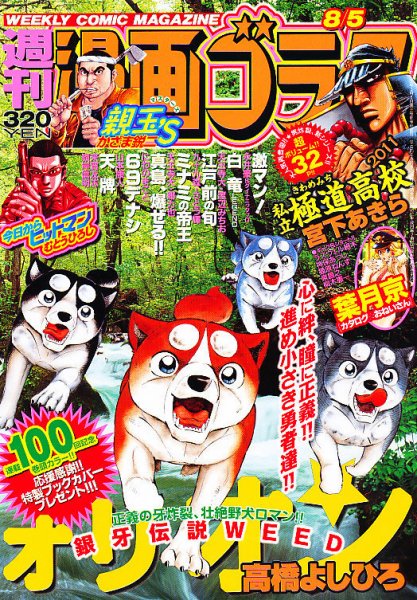 週刊漫画ゴラク 8/5号 (発売日2011年07月22日) 表紙