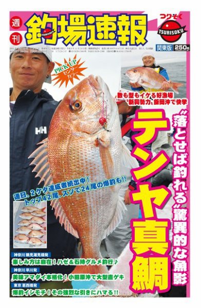 週刊　釣場速報　関東版 2011/11/11号 (発売日2011年11月04日) 表紙